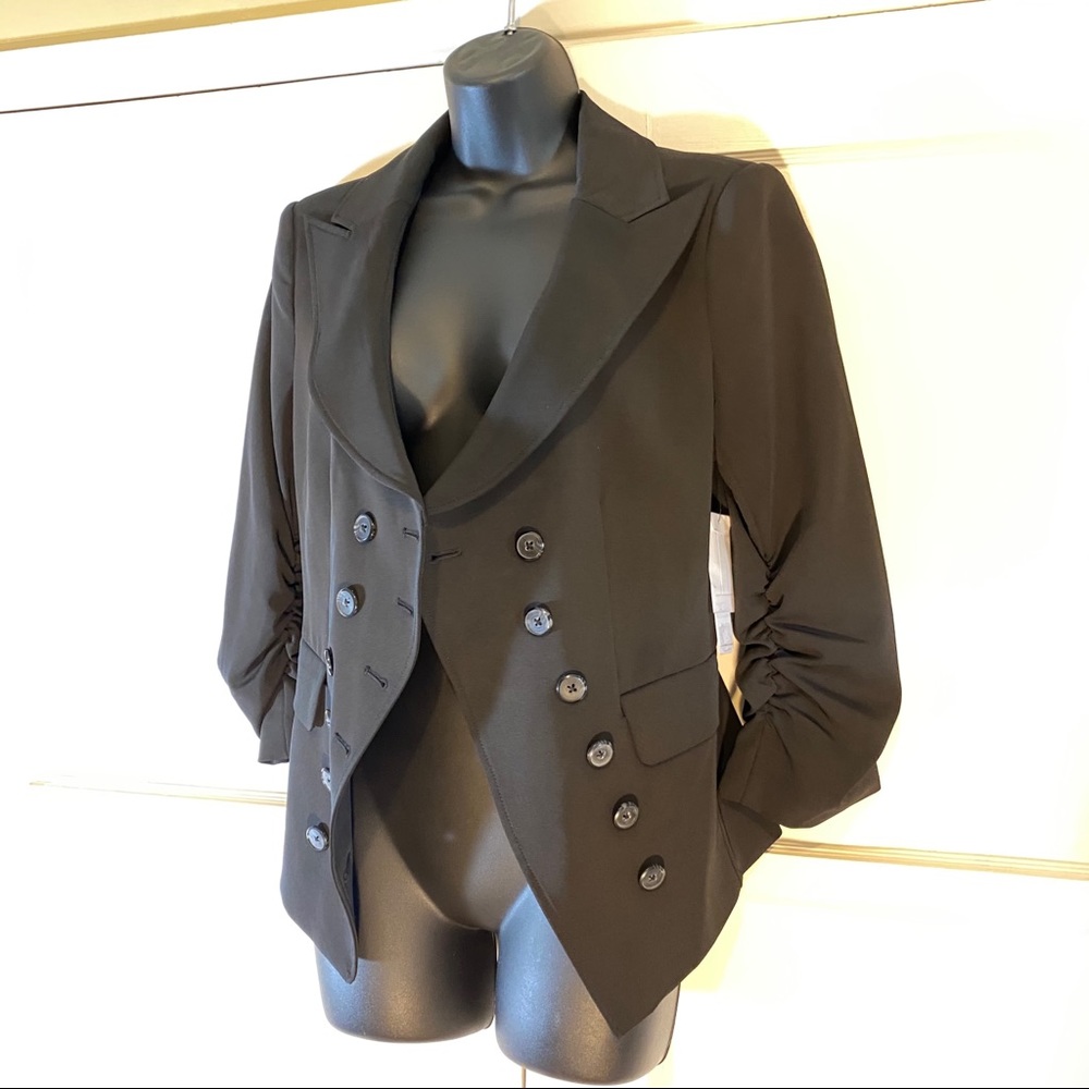 Laundry by Shelli Segal Black Blazer 6